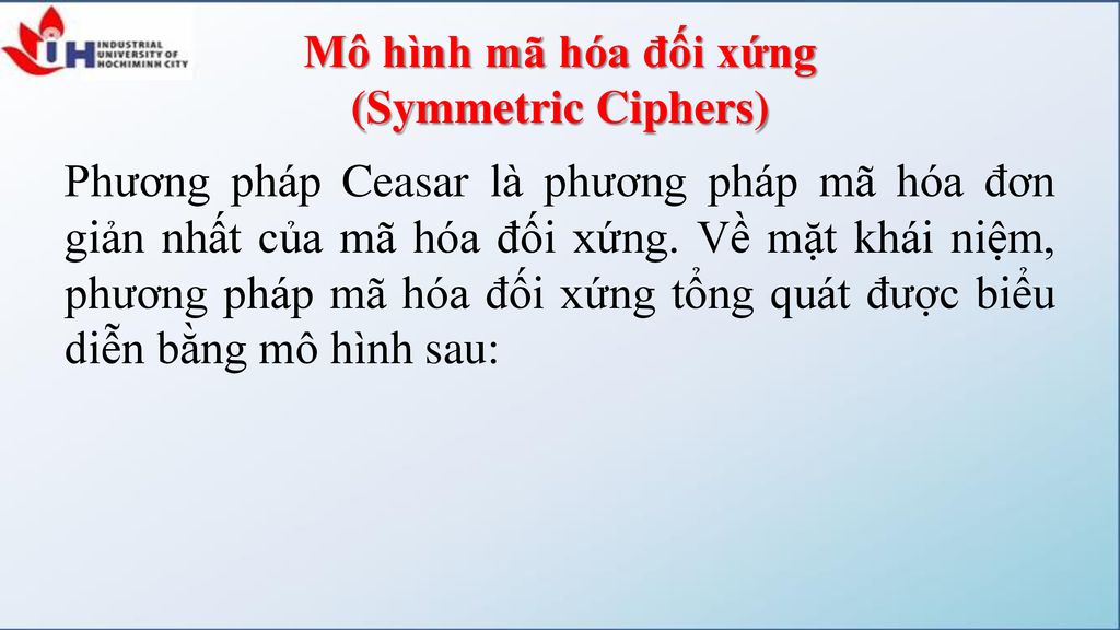 Chương 2 Mã hóa và Các giao thức trao đổi khóa