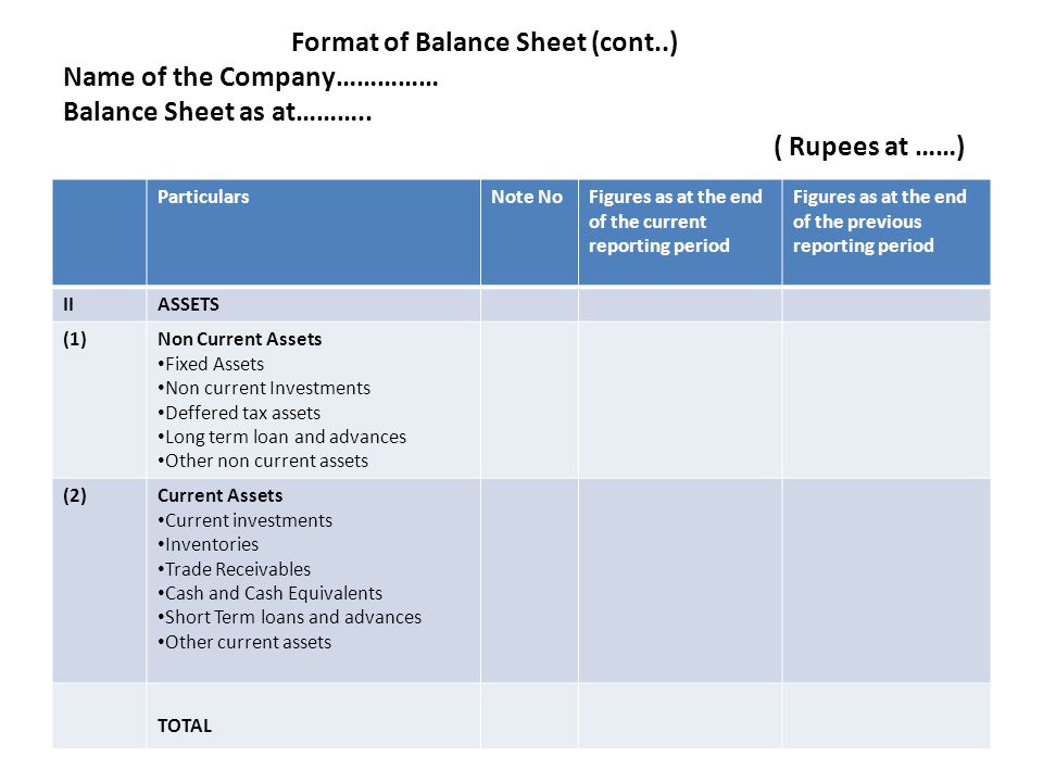 balance sheet as per companies act ppt video online download school profit and loss statement account in sap fico