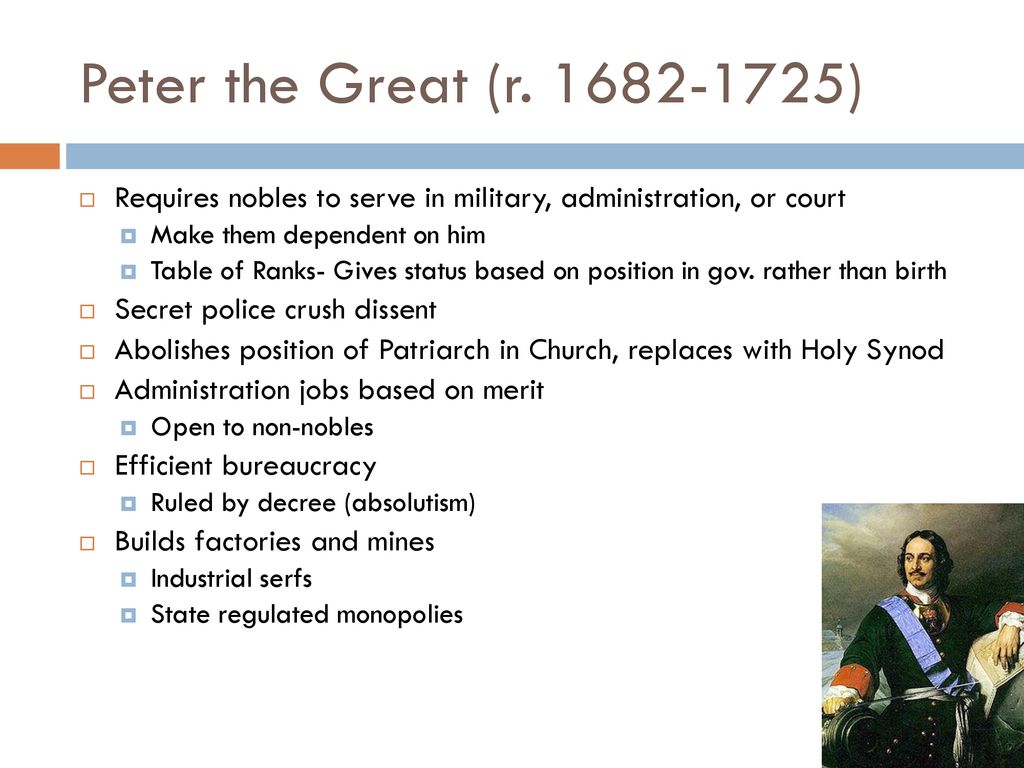 Absolutism in Eastern Europe ppt download