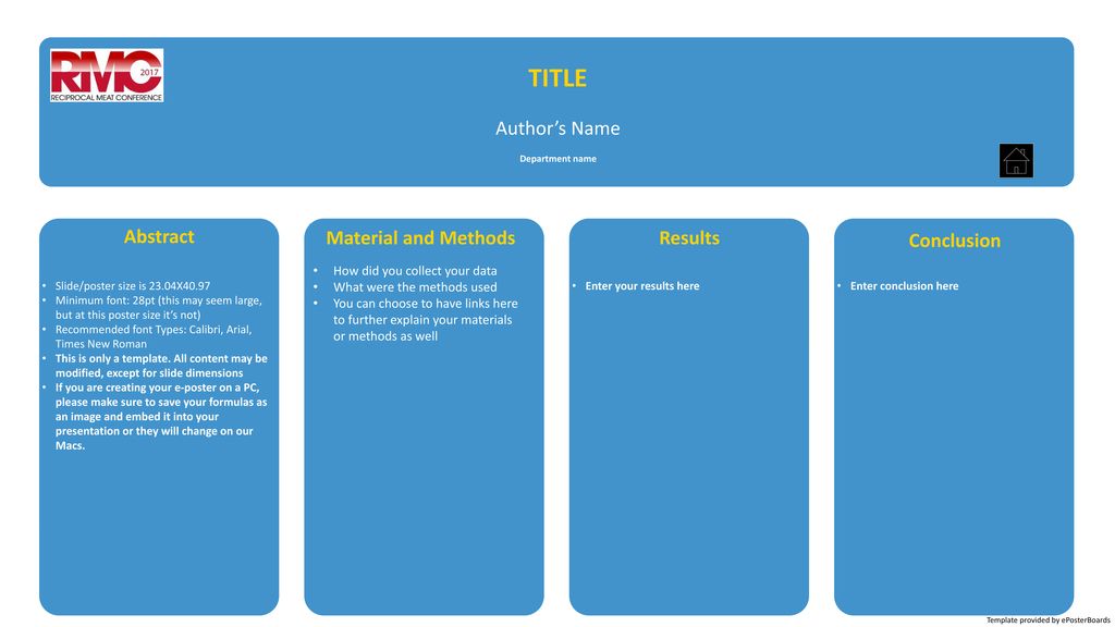 Title Author S Name Abstract Material And Methods Results