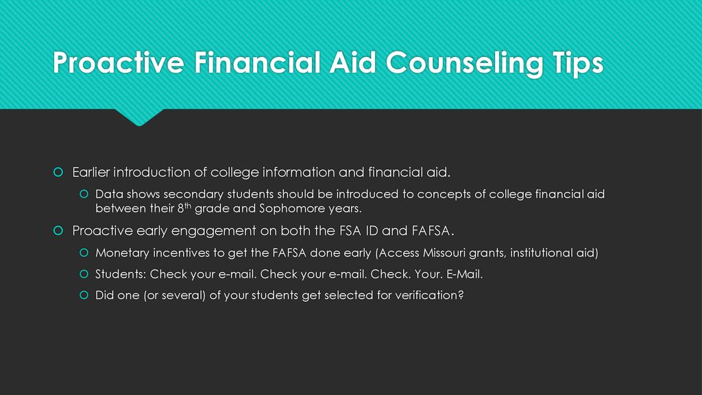 Planning for College: Filling in the Financial Aid Gaps - ppt download