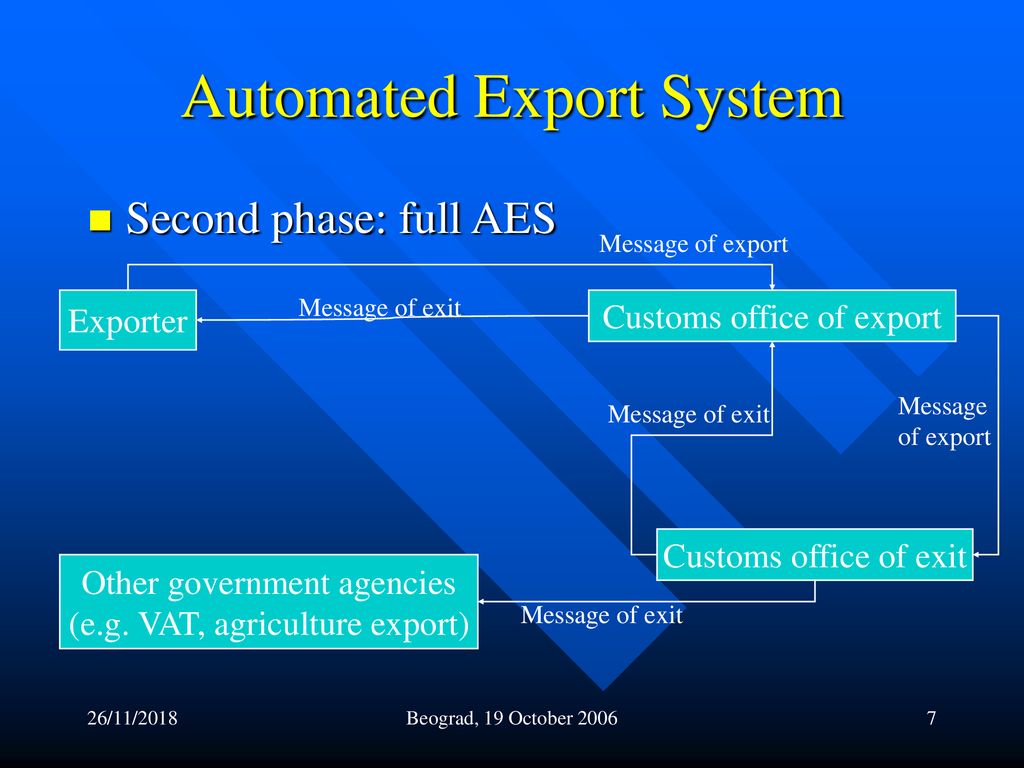 E customs project in the eu ppt download