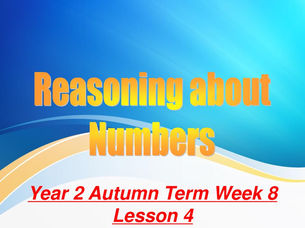 Year 2 Autumn Term Week 8 Lesson 4