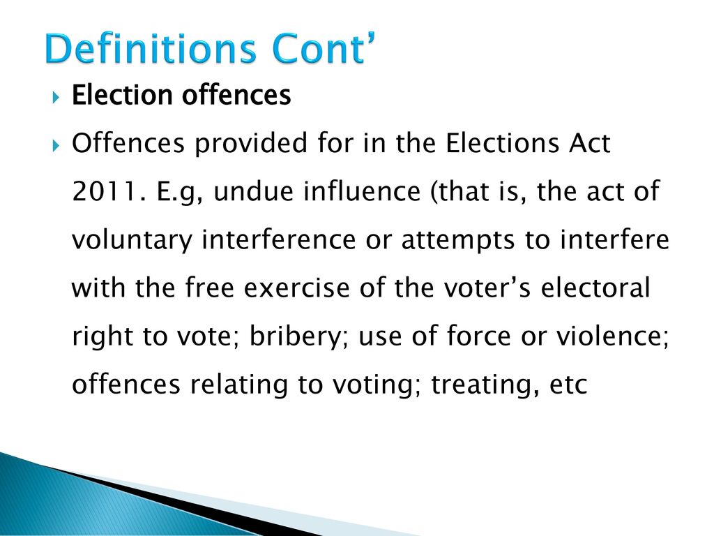 ELECTION CRIMES AND OFFENCES IN KENYA REPORT NATIONAL LAUNCH: 24TH ...