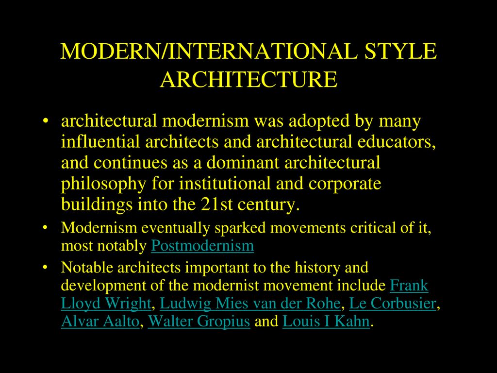 Modernism in Architecture  Definition, Movement, Examples