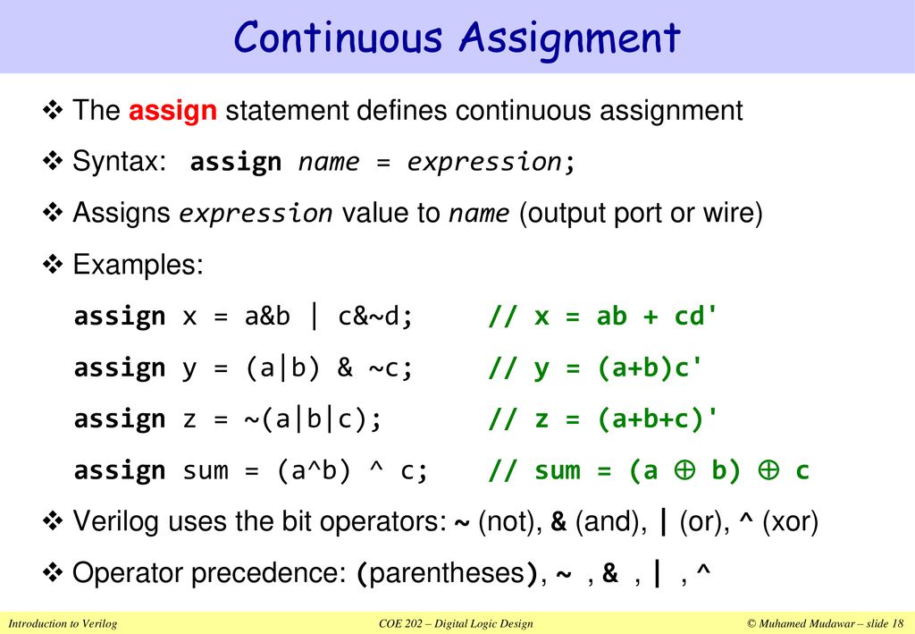 Introduction to Verilog - ppt download