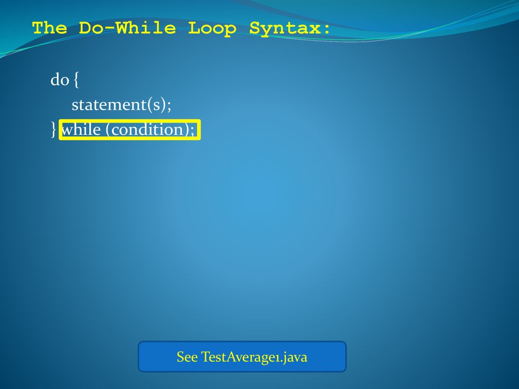 CS-0401 INTERMEDIATE PROGRAMMING USING JAVA - ppt download