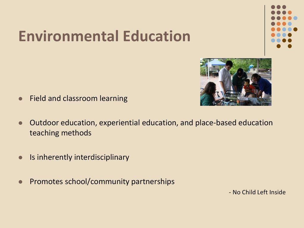 teaching methods of environmental education