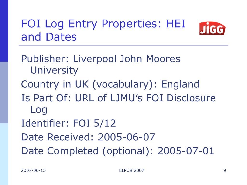 Disclosing Freedom of Information Releases - ppt download