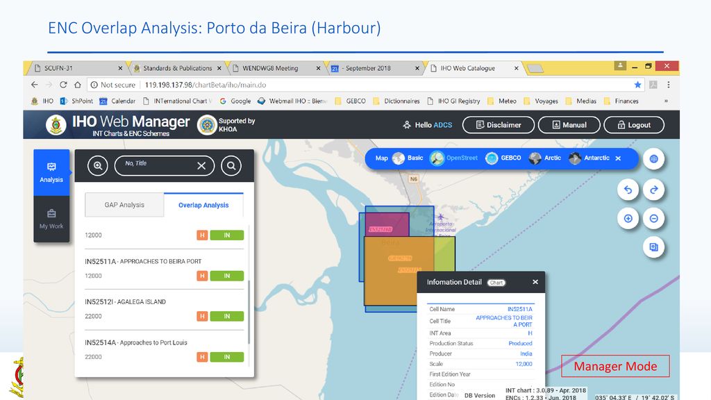 ENC Overlap Analysis: Porto da Beira (Harbour)
