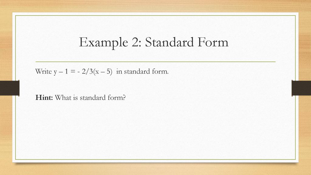 To Write Equations Of Lines In The Point slope Form Ppt Download to-write-equations-of-lines-in-the-point-slope-form-ppt-download