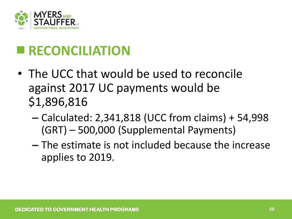 Training for the SNCP Care (UC) Payment Application ppt