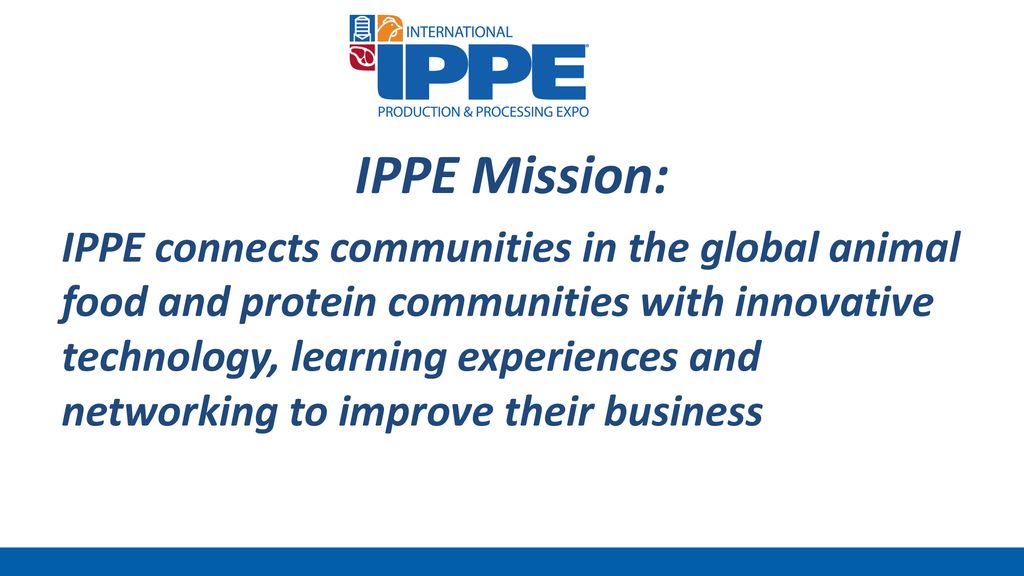 2018 International Production Processing Expo Reports More Than 31