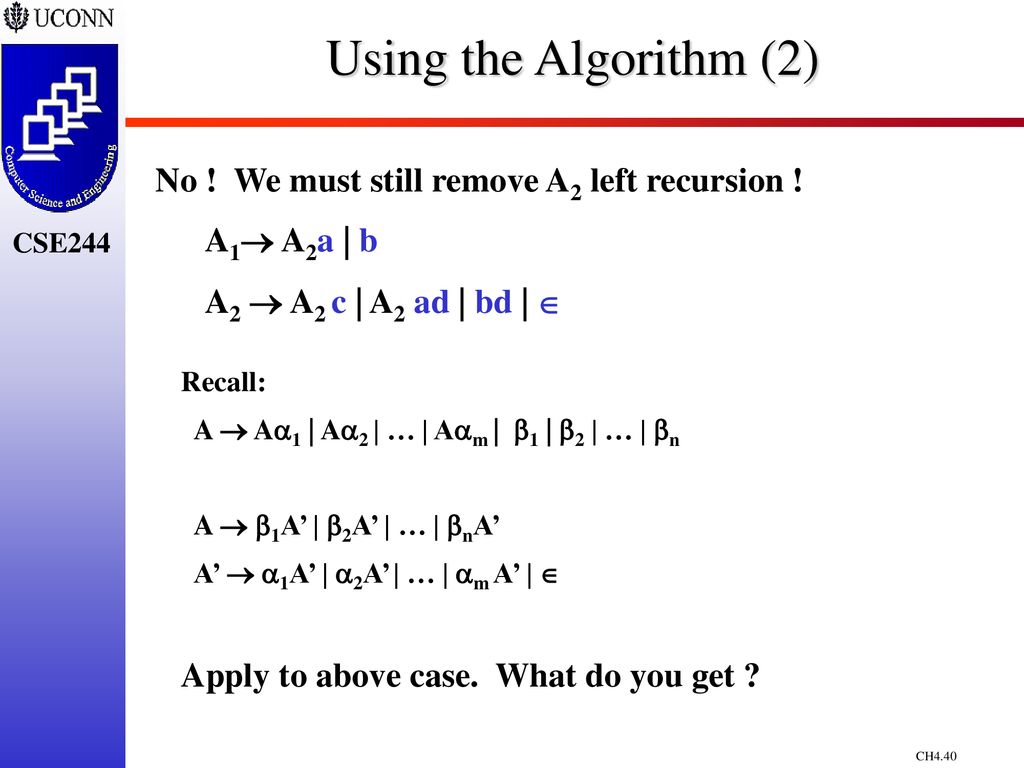 Chapter 4: Syntax Analysis - ppt download