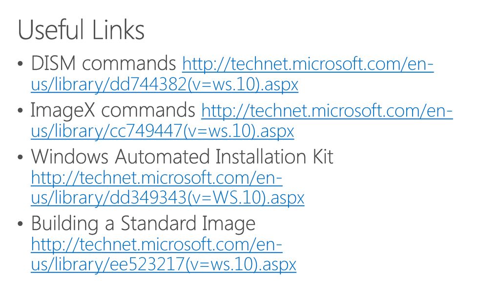 Creating a windows 7 image kyle rosenthal technical ppt download