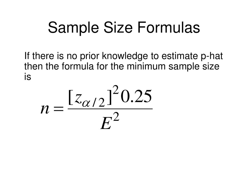Estimating a Population Proportion ppt download