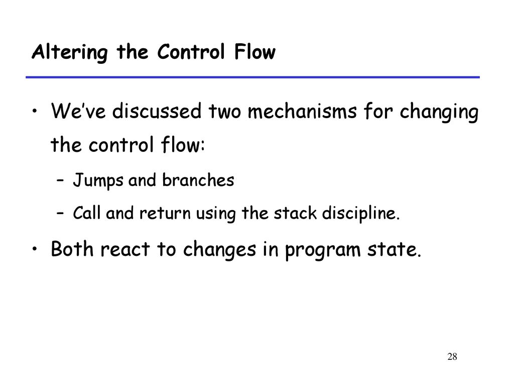 Exceptional control flow i ppt download