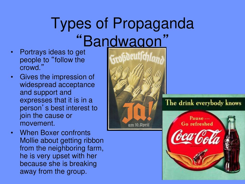 Propaganda In Animal Farm And The Media Ppt Download