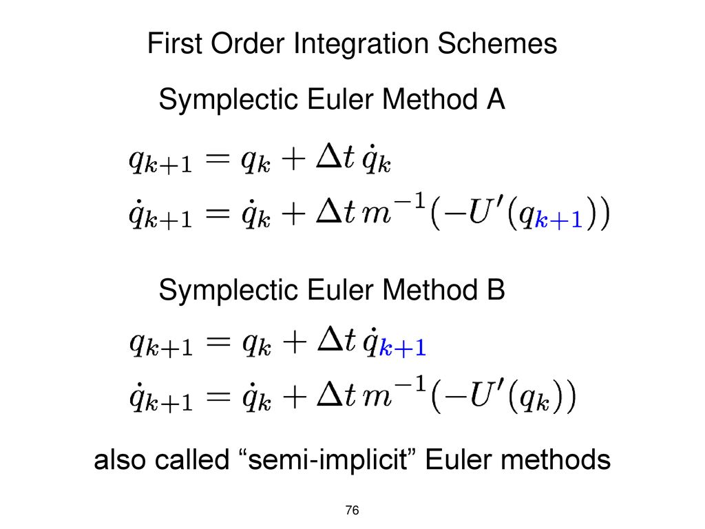 Variational time integrators ppt download