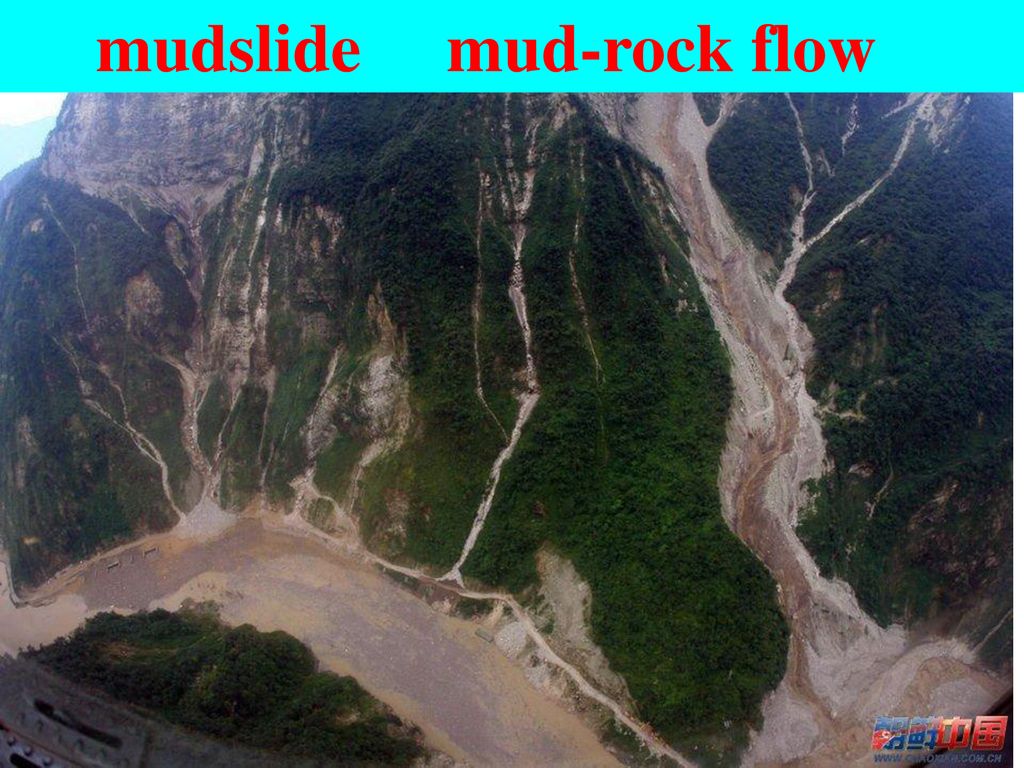 mudslide mud-rock flow