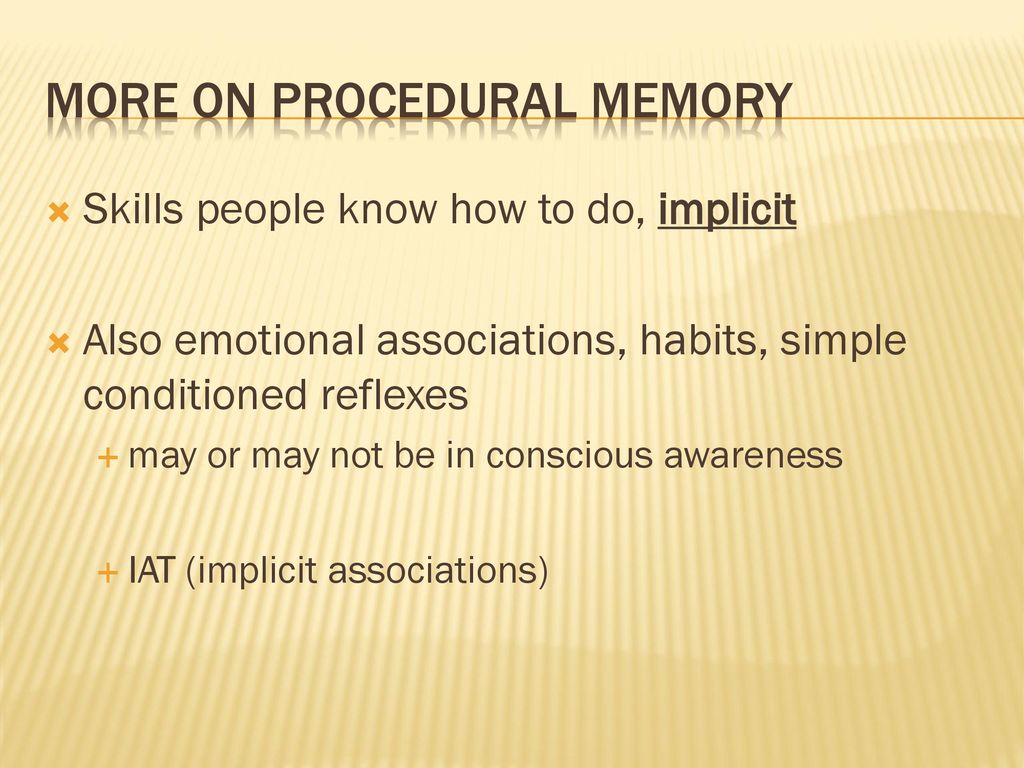 Memory ppt download