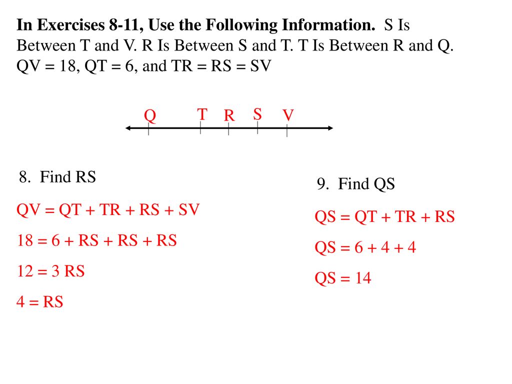 Segments And Their Measures Ppt Download
