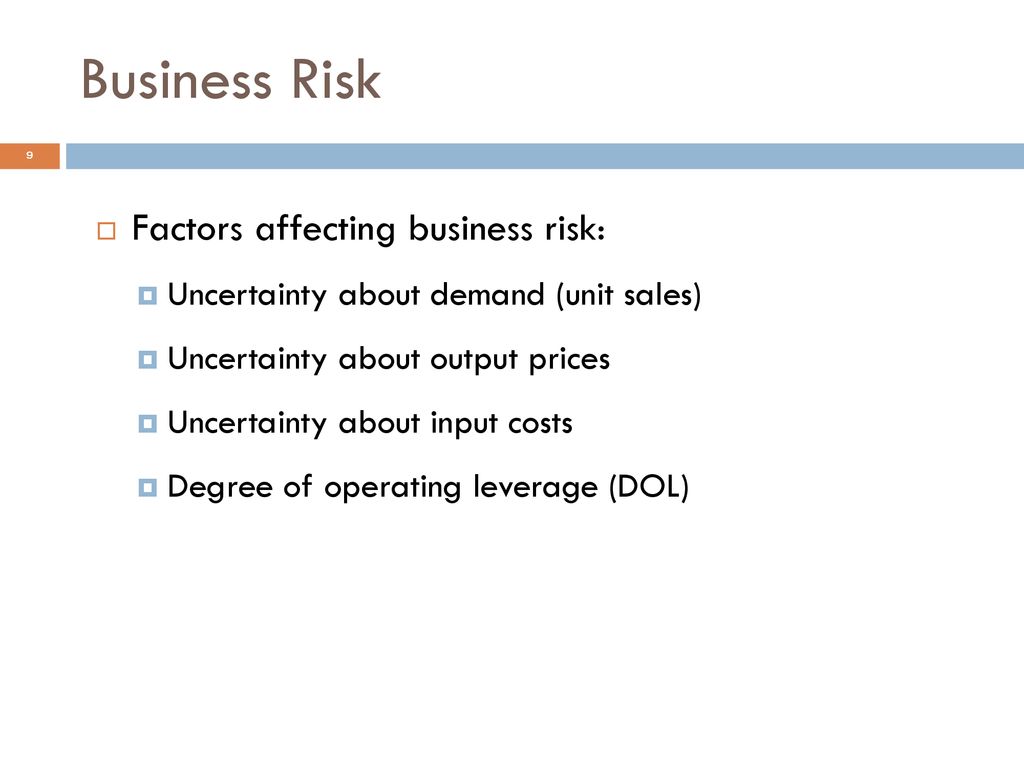 Capital structure (Chapter 15) - ppt download