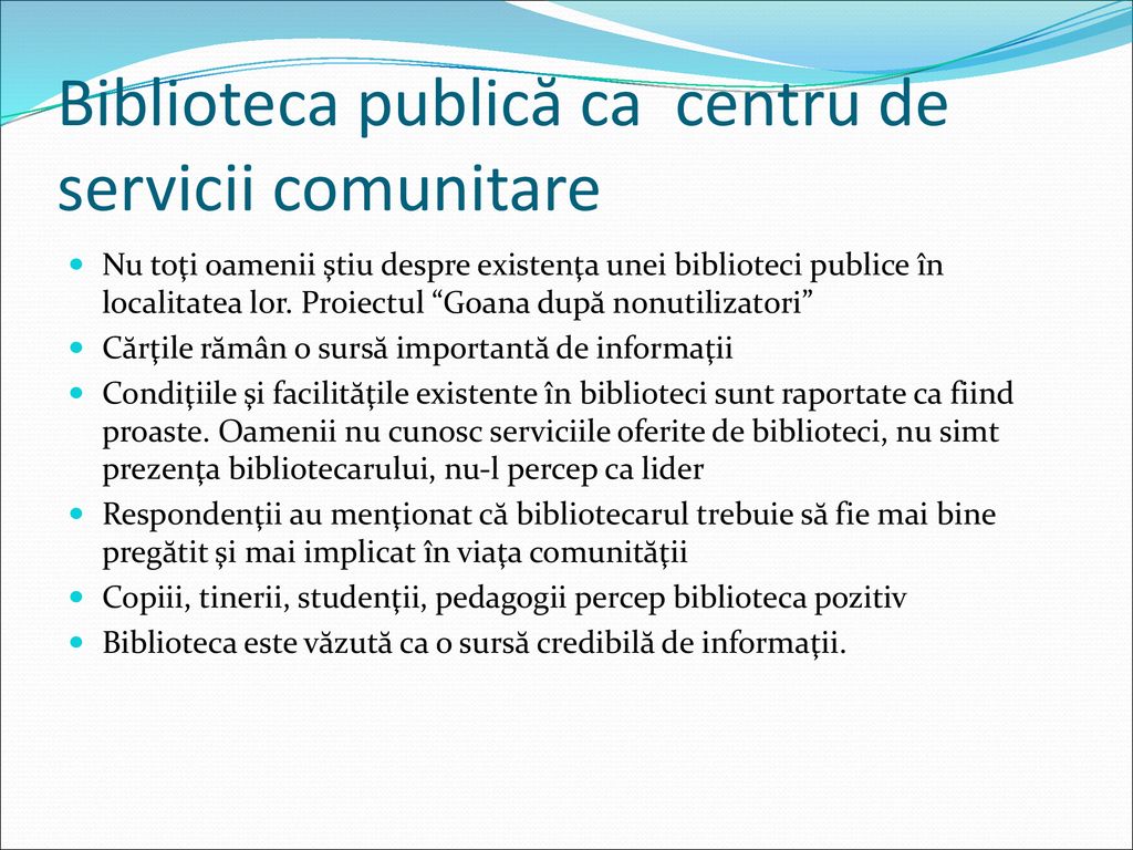 Biblioteca Naţională a Republicii Moldova - ppt download