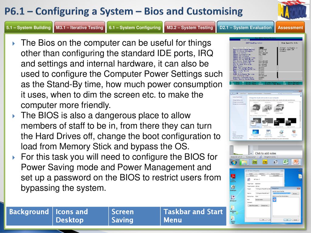 LO4 - Be Able to Build and Configure IT Systems to Meet Business Needs ...