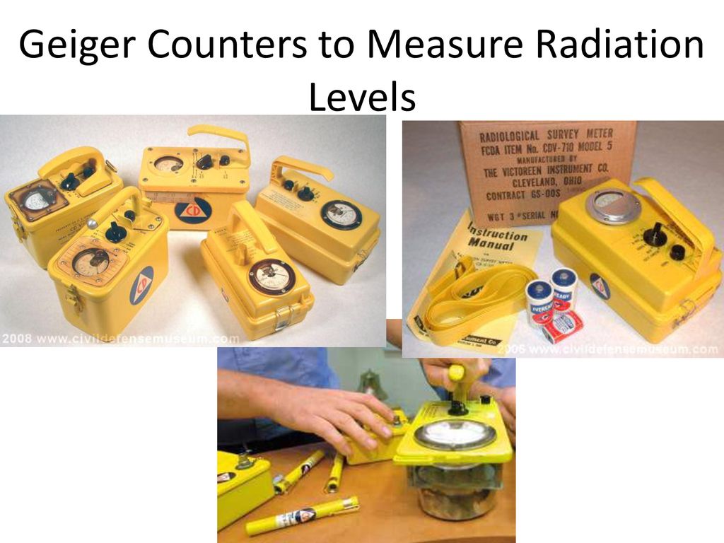 Part ppt download Radiation Levels Chart Geiger Counter