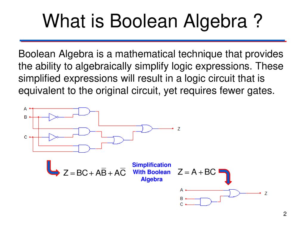 Binary logic and digital techniques howplant