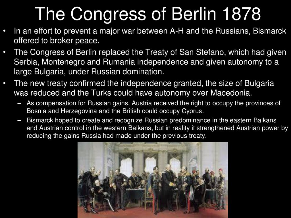 the congress of berlin