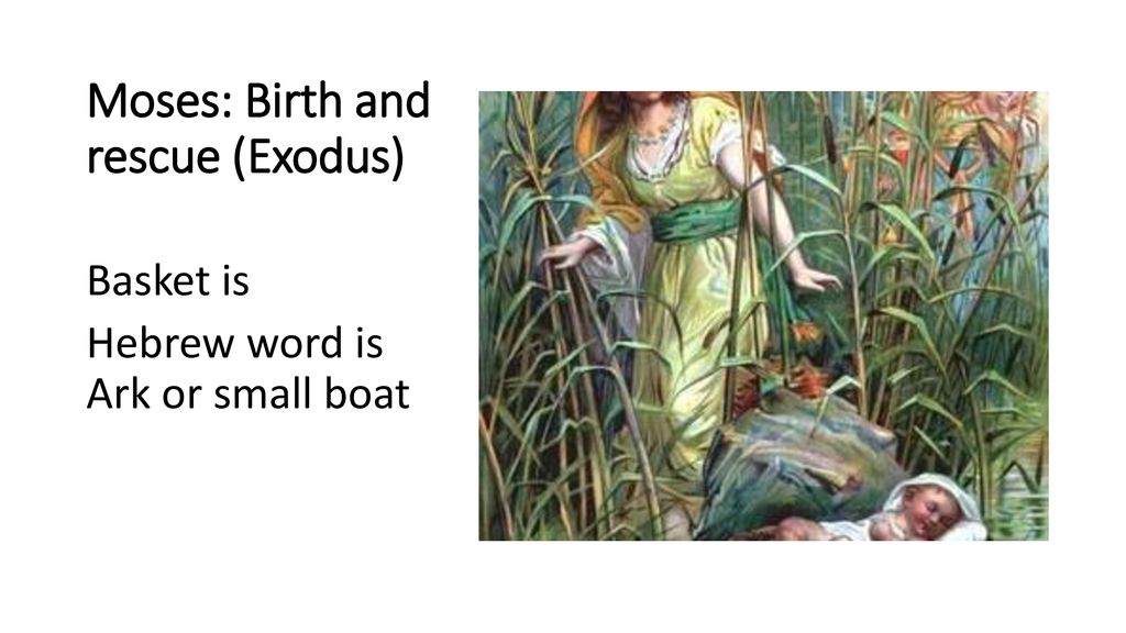 Moses: Birth and rescue (Exodus)