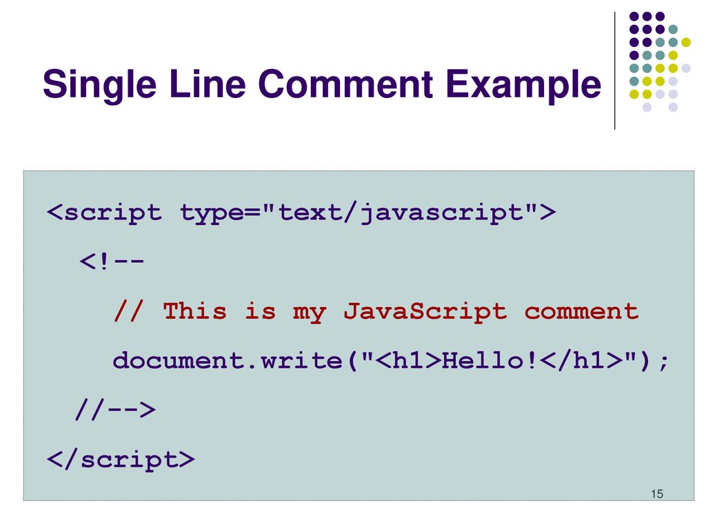 Introduction to javascript ppt download