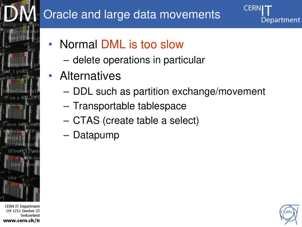 Oracle solutions for data archiving ppt download