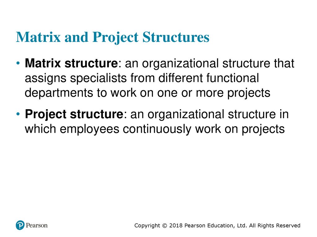 Matrix and Project Structures