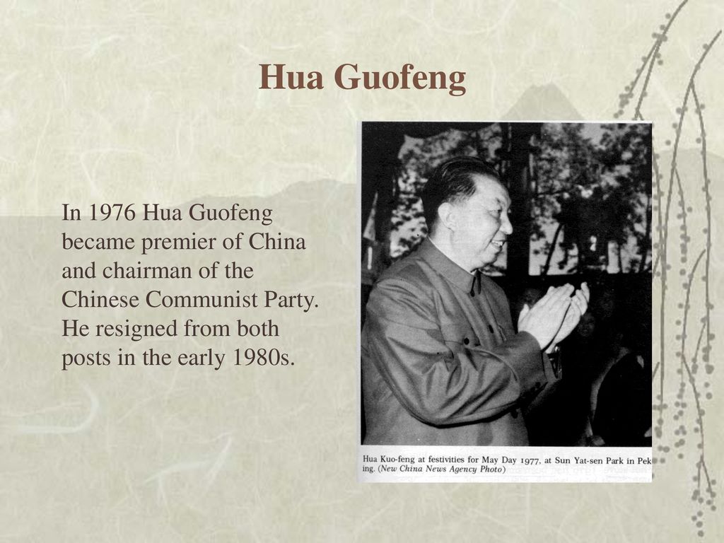 Hu Yaobang Two days after Hu Yaobang s death in April 1989 thousands