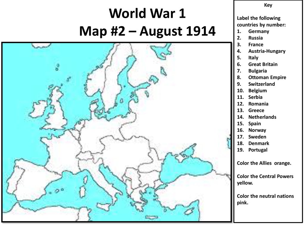 Map #1 – The Early Alliances - ppt download