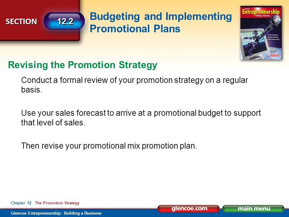Revising the Promotion Strategy