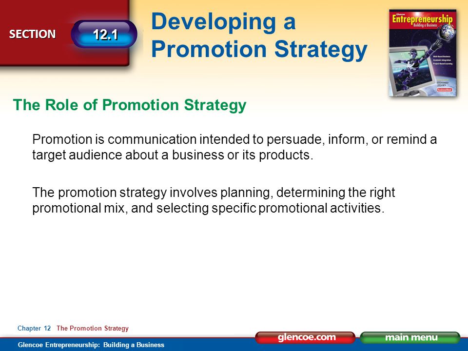 The Role of Promotion Strategy