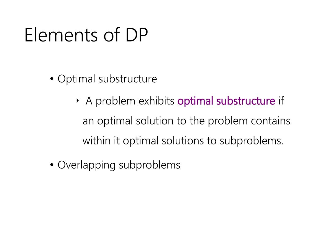 Lecture 9 Dynamic programming - ppt download