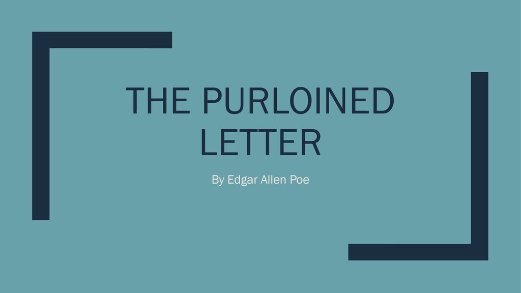 the purloined letter themes