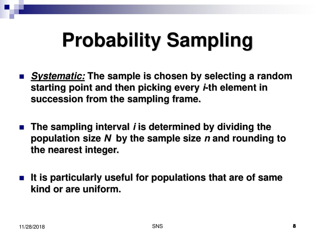 SAMPLING TECHNIQUES Shamindra Nath Sanyal 11/28/2018 SNS. - ppt download