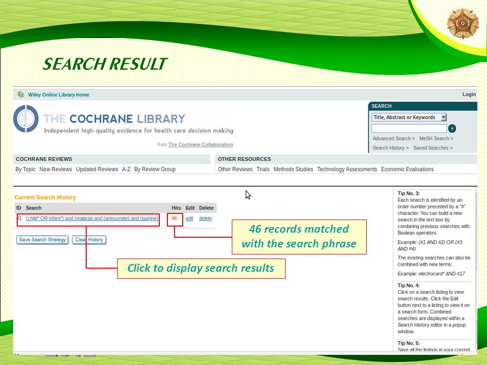 SEARCH RESULT 46 records matched with the search phrase