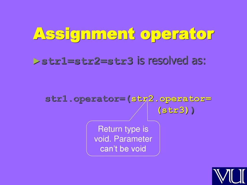 Object-Oriented Programming (OOP) Lecture No ppt download