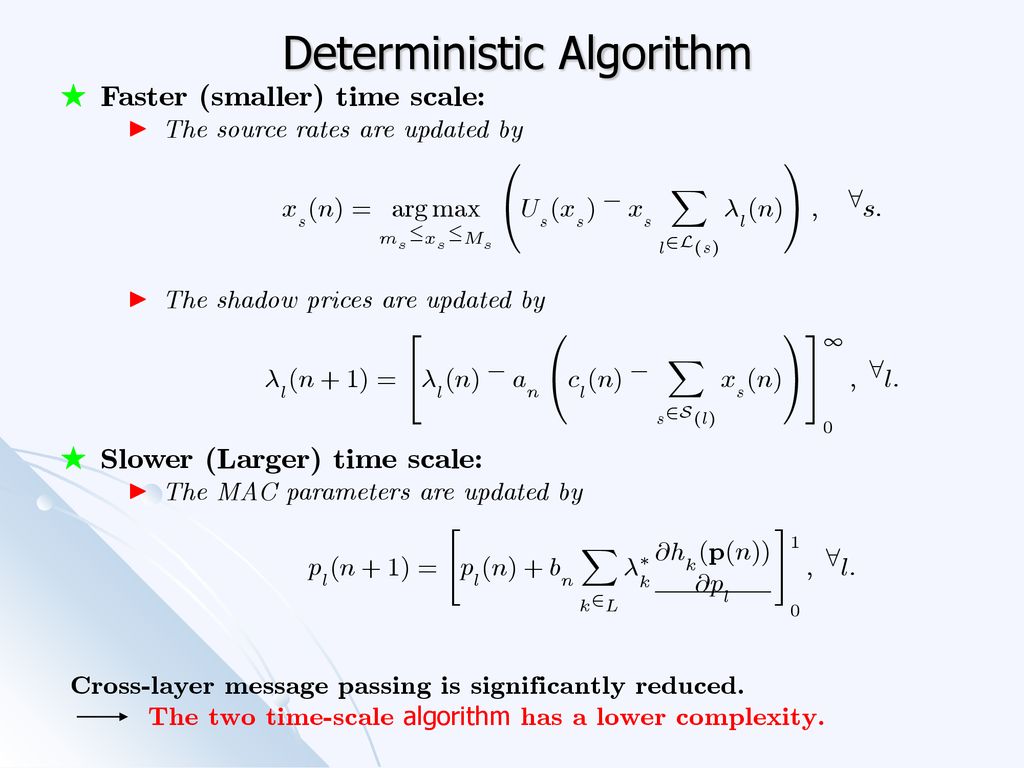 Distributed Network Utility Maximization In Multi Hop Wireless Networks Noisy Feedback Lossy Channel And Stability Junshan Zhang Department Of Electrical Ppt Download