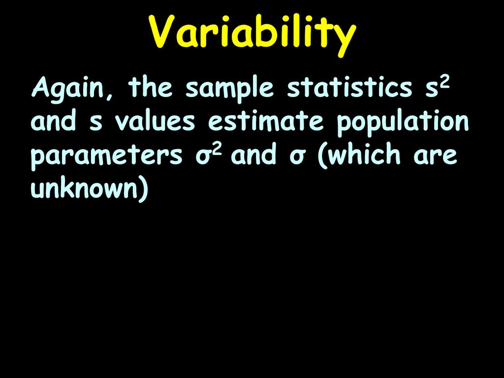 Statistics variability ppt download