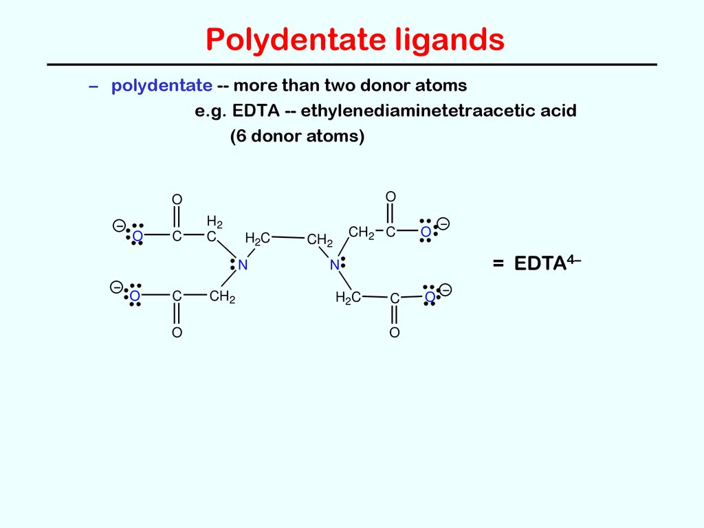 Metal Complexes Chapter Ppt Download
