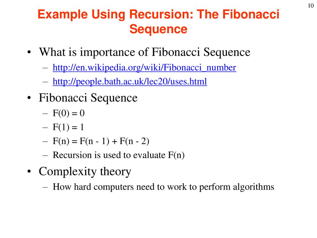 CS1120: Recursion. - ppt download