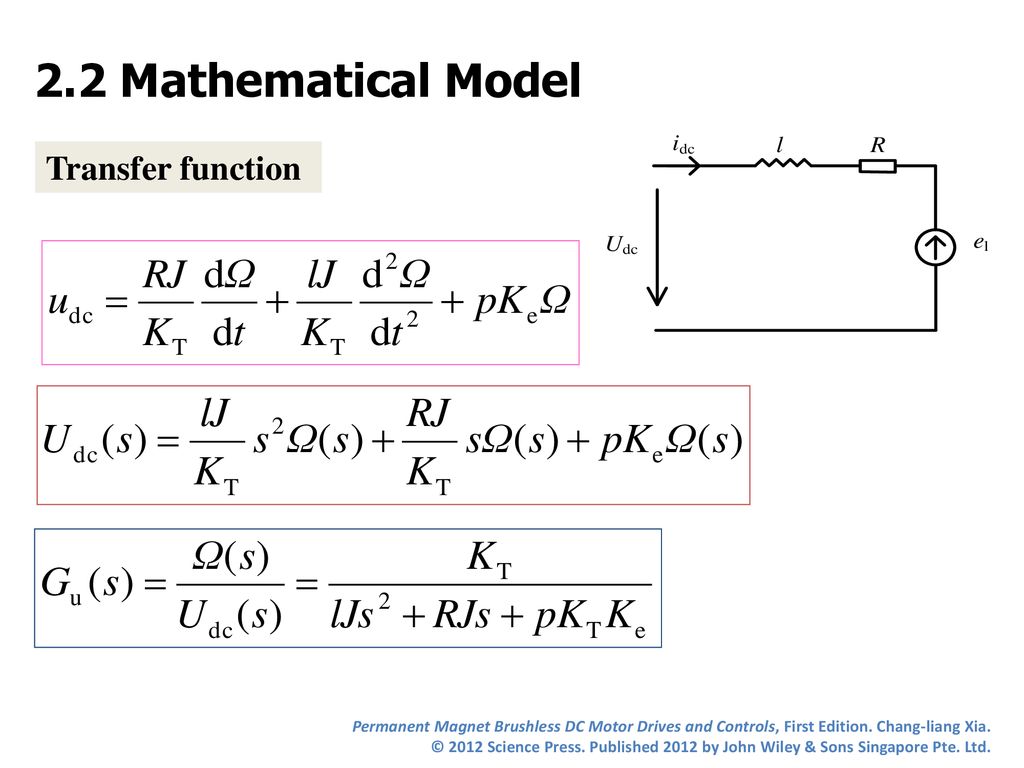 Mathematical Model and Characteristics Analysis of the BLDC motor - ppt  download